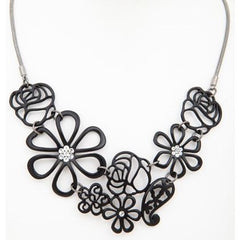 Black Bouquet Necklace - Find Something Special