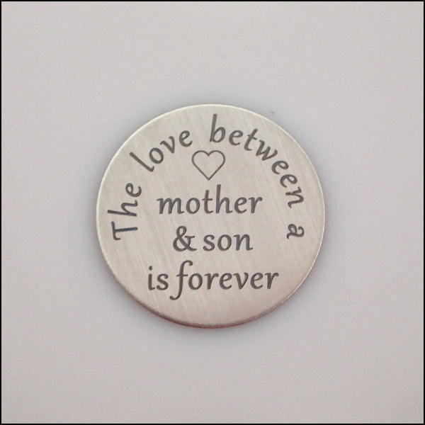 Locket Plate - Love Between Mother & Son