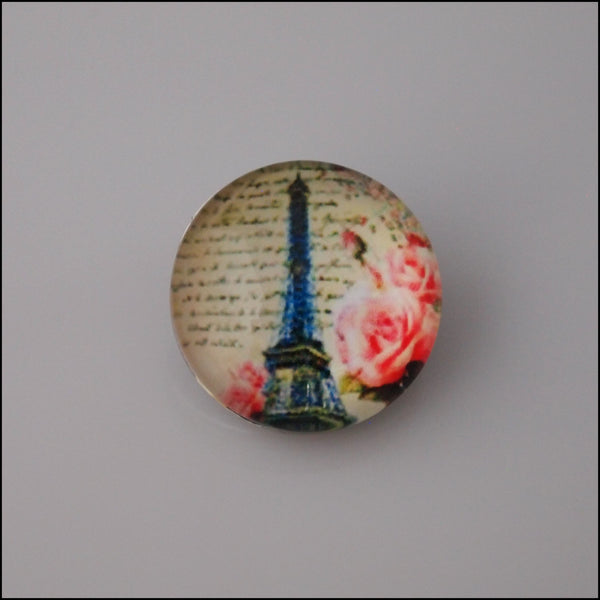 Eiffel Tower Snap Button