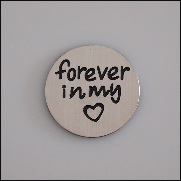 Locket Plate - Forever in my Heart