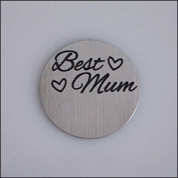 Locket Plate - Best Mum