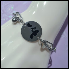 Stainless Steel Mother & Child Bracelet