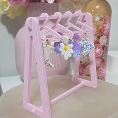 Earring Coat Hanger Display with 4 hangers
