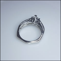 Shaped to Perfection Sterling Silver Ring