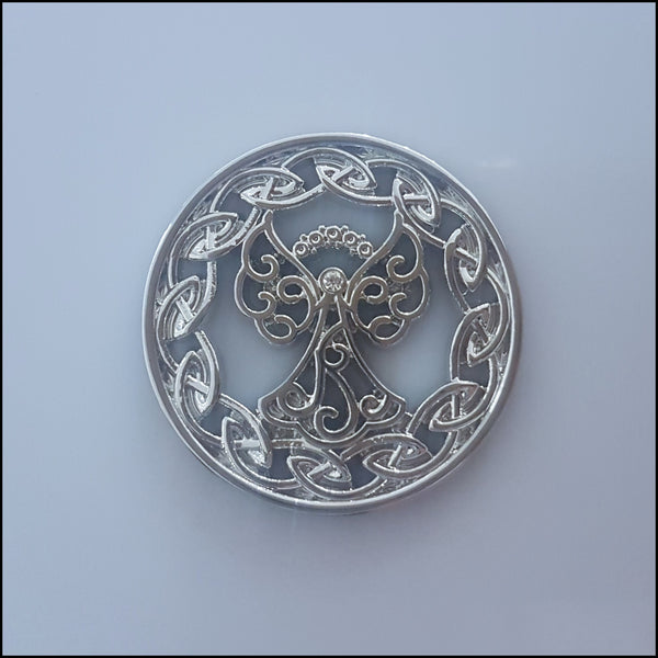Coin for Coin Pendant - Angel Silver