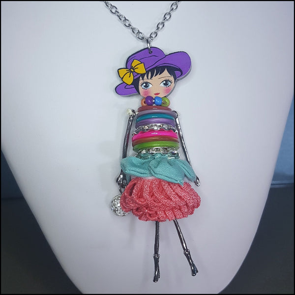 Bonsny Doll - Purple Hat