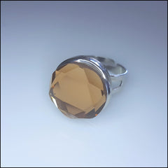 Snap Button Adjustable Ring