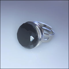 Snap Button Adjustable Ring