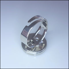 Snap Button Adjustable Ring