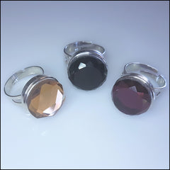 Snap Button Adjustable Ring