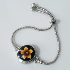 Adjustable Snap Button Bracelet
