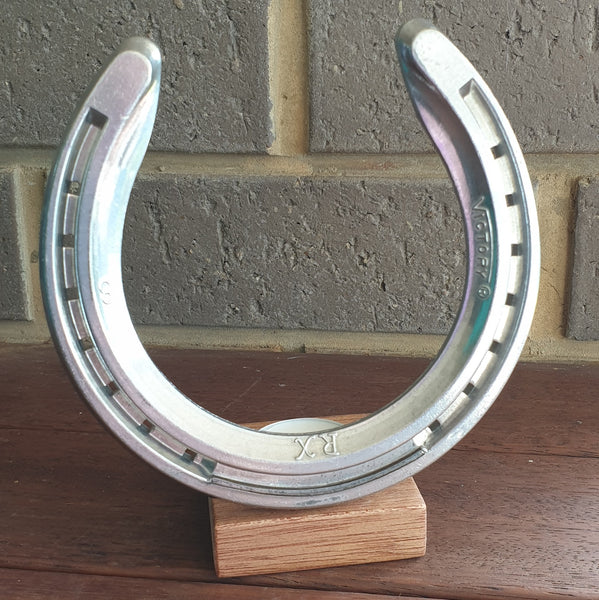 Horseshoe on Small Candle Holder