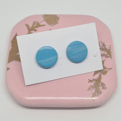 Polymer Clay Studs - Sky