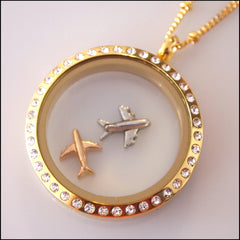 Aeroplane Floating Charm - Find Something Special