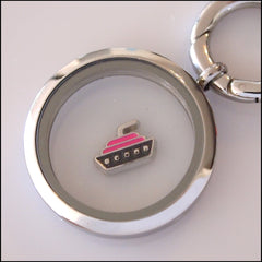 Cruise Ship Floating Charm - Find Something Special