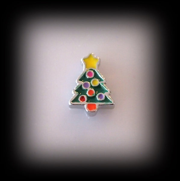 Christmas Tree Floating Charm