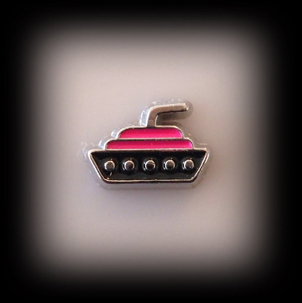 Cruise Ship Floating Charm
