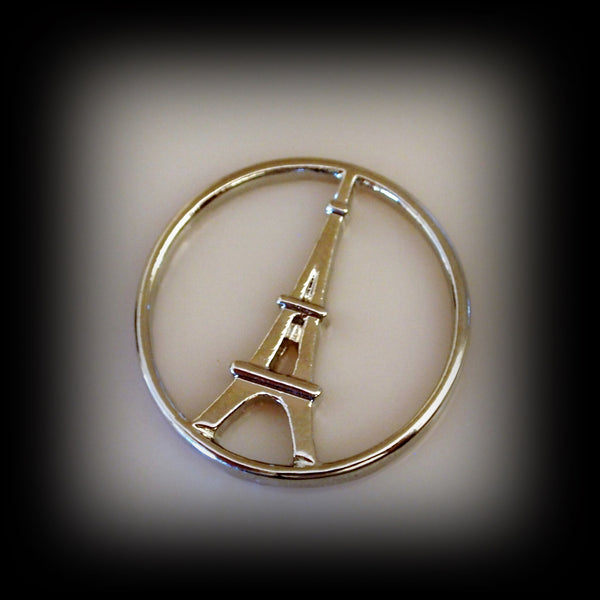 Eiffel Tower Floating Disc