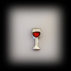Wine Glass Floating Charm - Find Something Special - 1