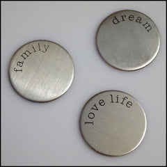 Living Locket Silver Plate - Words - Find Something Special