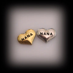 Nana Heart Floating Charm - Find Something Special