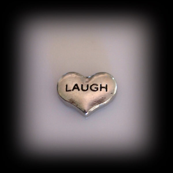Laugh Heart Floating Charm