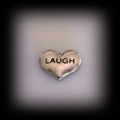 Laugh Heart Floating Charm - Find Something Special - 1