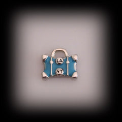 LA NY Luggage Floating Charm - Find Something Special - 1