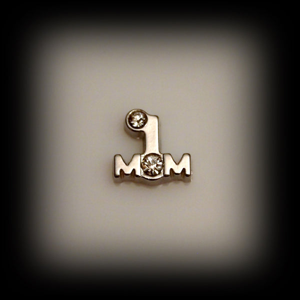 Number 1 Mum Floating Charm