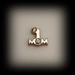 Number 1 Mum Floating Charm - Find Something Special