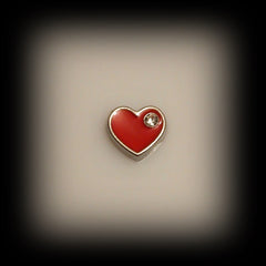 Red Heart Floating Charm - Find Something Special
