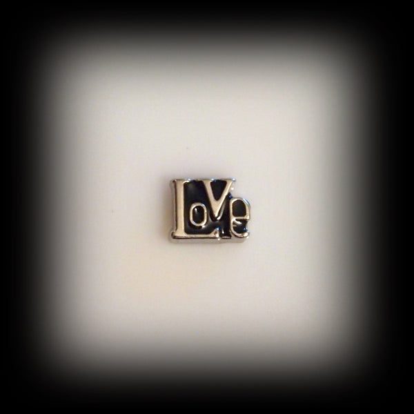 "Love" Floating Charm