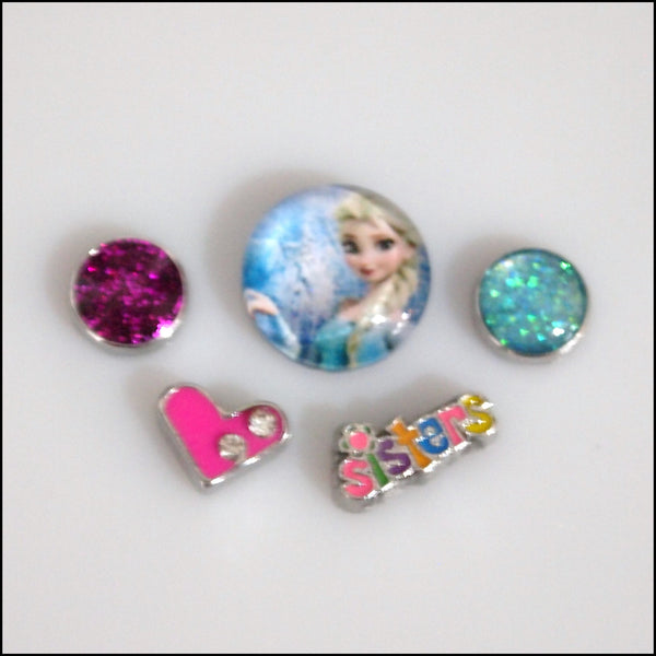 Frozen Floating Charm Set