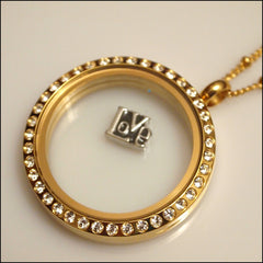 "Love" Floating Charm - Find Something Special
