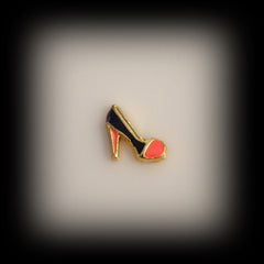 Gold Stiletto Floating Charm - Find Something Special