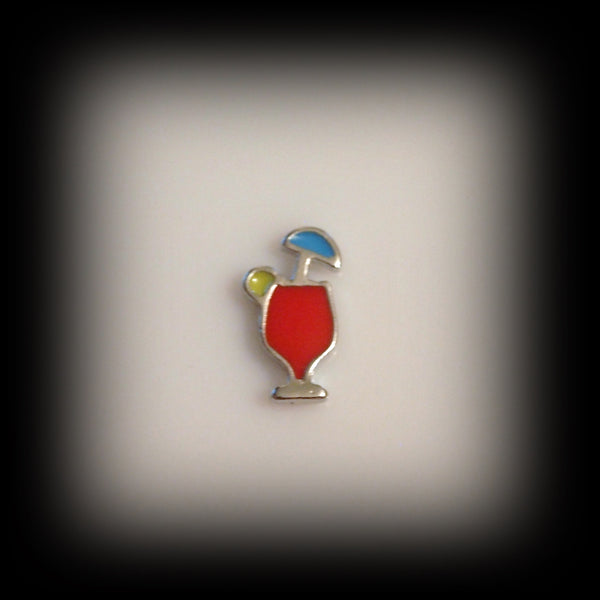 Cocktail Floating Charm