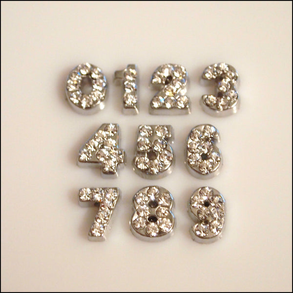 Number Floating Charm