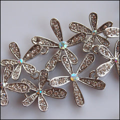 Daisy Chain Crystal Bracelet - Silver - Find Something Special - 3