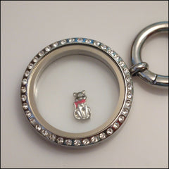 Cat Floating Charm - Find Something Special