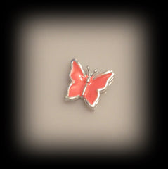Light Pink Butterfly Floating Charm - Find Something Special - 1