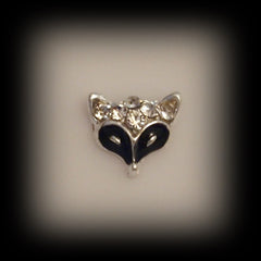 Crystal Fox Floating Charm - Find Something Special
