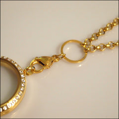 Gold Rolo Chain for Living Locket - Find Something Special