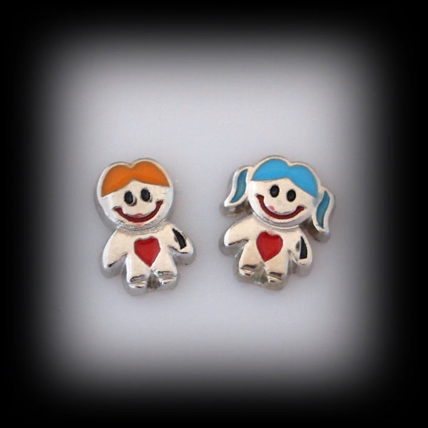 Happy Kid Floating Charm