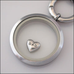 "Dad" Floating Charm - Find Something Special