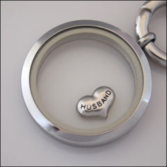 "Husband" Floating Charm - Find Something Special