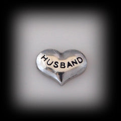 "Husband" Floating Charm - Find Something Special