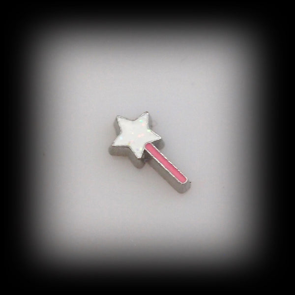 Magic Wand Floating Charm