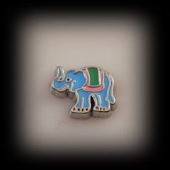 Blue Elephant Floating Charm - Find Something Special