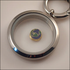 Earth Floating Charm - Find Something Special