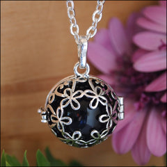 Floating Flowers Harmony Ball - 20mm - Find Something Special